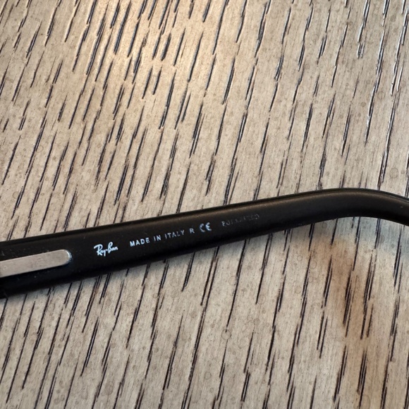 RAY BAN RB3189 LEATHER II 004/9A 61[]16 3P POLARIZED SUNGLASSES Italian Made - Picture 4 of 8